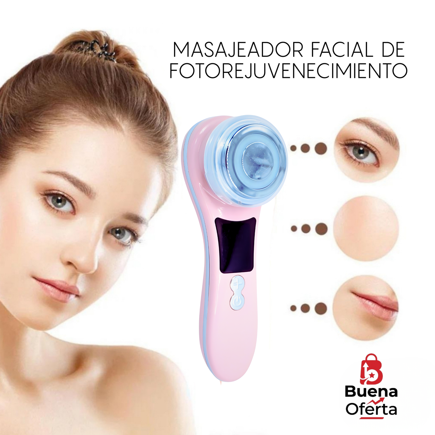 Masajeador Facial Rejuvenecedor de Foton